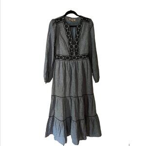 Boden Linen Midi Dress